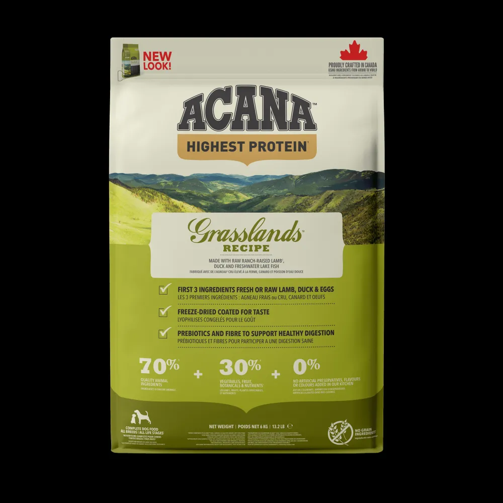 Hot Highest Protein Grasslands Dry Dog Food Recipe Food Dry, Wet, Freeze Dried, Etc.