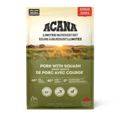 Outlet Singles Limited Ingredient Diet Pork & Squash Dog Food Recipe Food Dry, Wet, Freeze Dried, Etc.