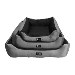 Fashion Lounger Bed Grey Supplies Leashes, Collars, Beds, Flea & Tick, Etc.