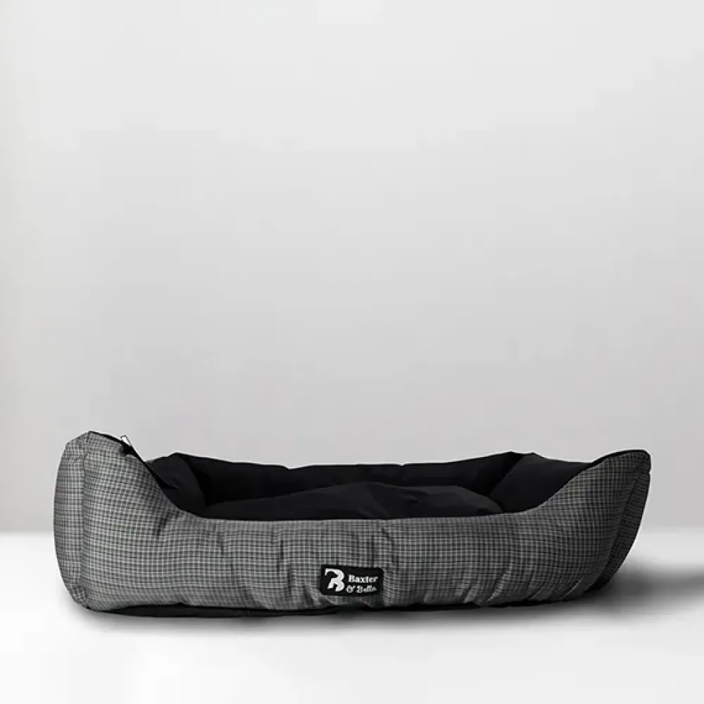Fashion Lounger Bed Grey Supplies Leashes, Collars, Beds, Flea & Tick, Etc.