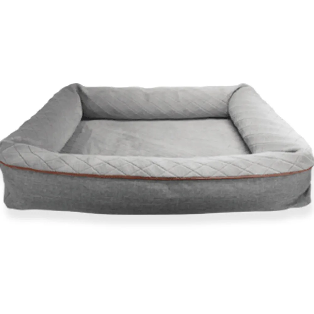 Hot Snuggle Dog Bed Light Grey Supplies Leashes, Collars, Beds, Flea & Tick, Etc.