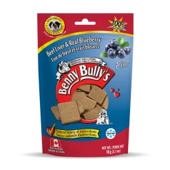 Fashion Benny Bullys Beef Liver Plus Real Blueberry Treats Treats & Chews