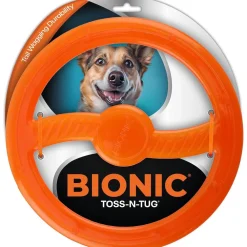Sale Rubber Toss-N-Tug Ring Dog Toy Supplies Leashes, Collars, Beds, Flea & Tick, Etc. | Toys Interactive, Plush, Etc.