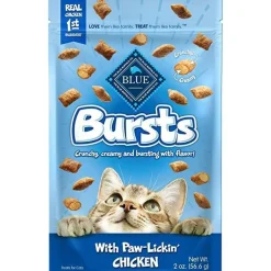 Best Bursts Crunchy Cat Treats Chicken Flavour Treats Crunchy, Soft, Lickable, Etc.