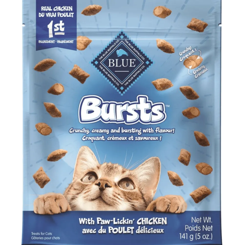 Best Bursts Crunchy Cat Treats Chicken Flavour Treats Crunchy, Soft, Lickable, Etc.