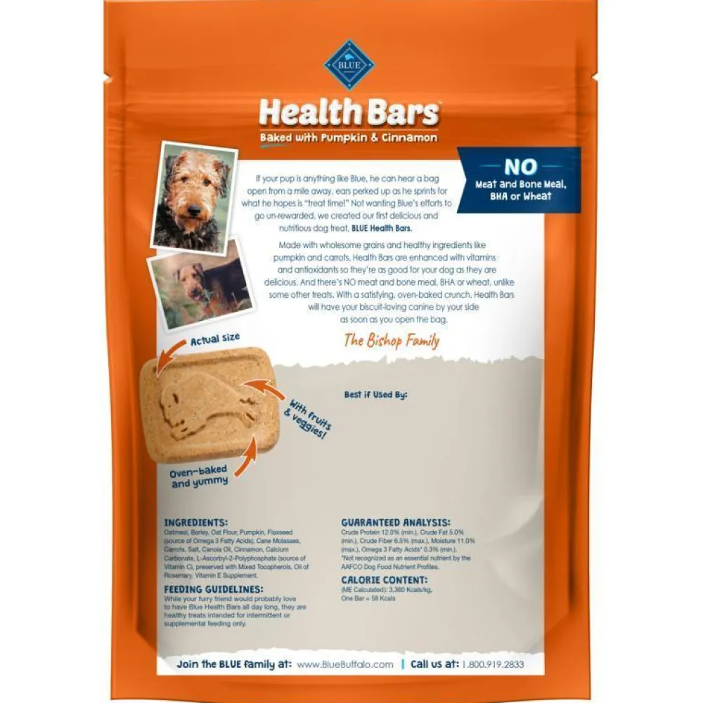 Clearance Health Bars Pumpkin & Cinnamon Treats Treats & Chews
