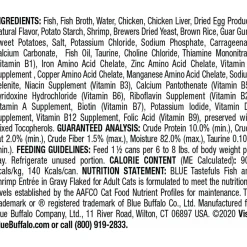 Sale Tastefuls Adult Fish And Shrimp Entree in Gravy Flaked Wet Food Cans, Pouches, Tetra Paks, Etc.