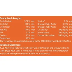 Best Wilderness Dog Food Large Breed Chicken Food Dry, Wet, Freeze Dried, Etc.