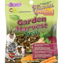 Fashion Brown's Tropical Carnival Natural Garden Harvest Small Pet Treats Shop Small Animal Find All Of The Essentials