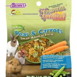 Sale Browns Tropical Carnival Natural Peas & Carrots Shop Small Animal Find All Of The Essentials