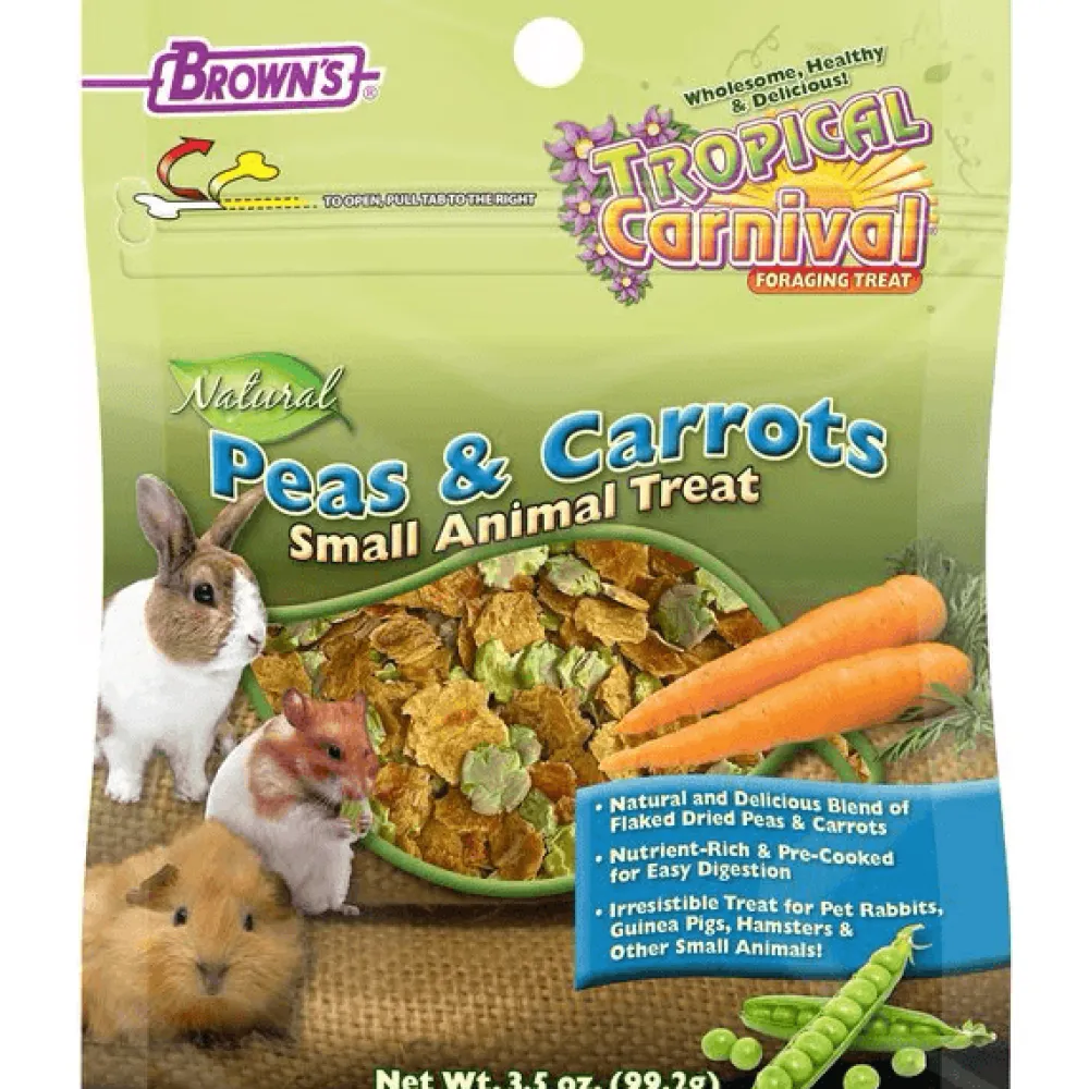 Sale Browns Tropical Carnival Natural Peas & Carrots Shop Small Animal Find All Of The Essentials