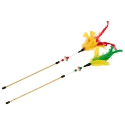 Fashion Bud Z Cat Toy Feather Duster Budgie Supplies Collars, Scratchers, Toys, Etc.