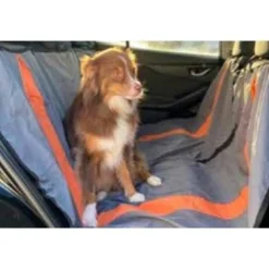 Hot Car Seat Cover Grey & Orange Supplies Leashes, Collars, Beds, Flea & Tick, Etc.