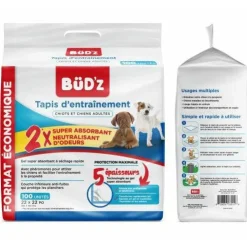 Sale Bud-Z Disposable Puppy Training Pads Supplies Leashes, Collars, Beds, Flea & Tick, Etc.