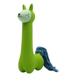 Discount Bud-Z Latex Dog Toy With Squeaker Green Lama Supplies Leashes, Collars, Beds, Flea & Tick, Etc. | Toys Interactive, Plush, Etc.