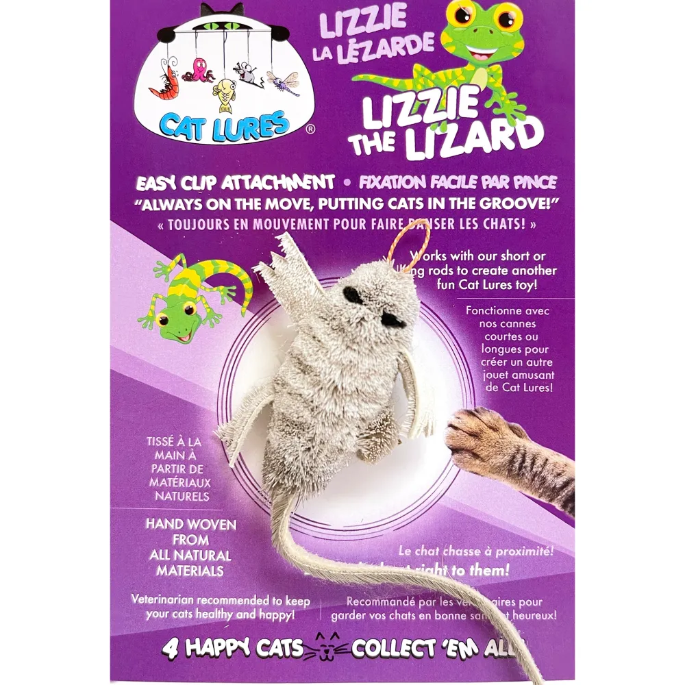 Fashion Lizzie The Lizard Supplies Collars, Scratchers, Toys, Etc.