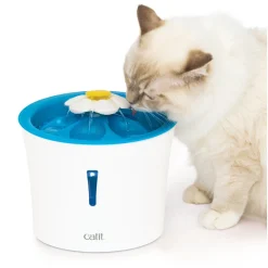Online 2.0 Flower Fountain With LED Light Supplies Collars, Scratchers, Toys, Etc.