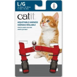 Fashion Adjustable Nylon Harness Red Supplies Collars, Scratchers, Toys, Etc.