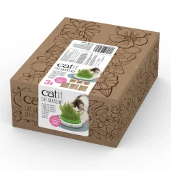 Outlet Cat Grass Kit Set Of 3 Supplies Collars, Scratchers, Toys, Etc.