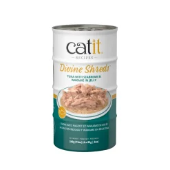 Discount Divine Shreds Tuna, Seabream & Wakame In Jelly 4 Pack Wet Food Cans, Pouches, Tetra Paks, Etc.