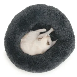Sale Fluffy Bed Dark Grey Supplies Collars, Scratchers, Toys, Etc.