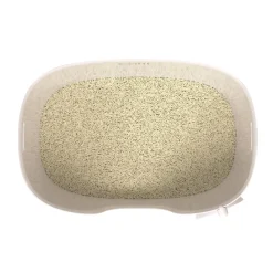 Sale Loo Litter Box in White with Scoop Supplies Collars, Scratchers, Toys, Etc.