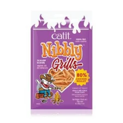 Clearance Nibbly Grills Treats Chicken & Scallop Treats Crunchy, Soft, Lickable, Etc.