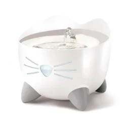 Online Pixi Fountain White Combo with Feeding Dish & 3 Filters Supplies Collars, Scratchers, Toys, Etc.