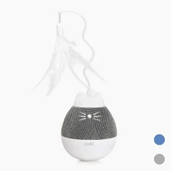 Fashion Pixi Spinner Electronic Cat Toy White & Blue Supplies Collars, Scratchers, Toys, Etc.