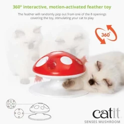 Sale Senses 2.0 Mushroom Cat Toy Supplies Collars, Scratchers, Toys, Etc.