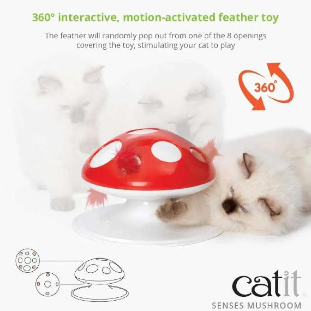 Sale Senses 2.0 Mushroom Cat Toy Supplies Collars, Scratchers, Toys, Etc.