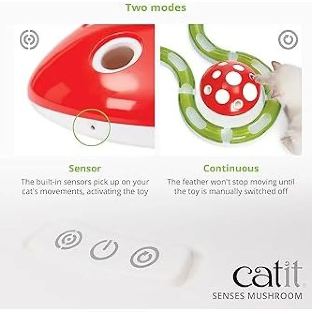 Sale Senses 2.0 Mushroom Cat Toy Supplies Collars, Scratchers, Toys, Etc.
