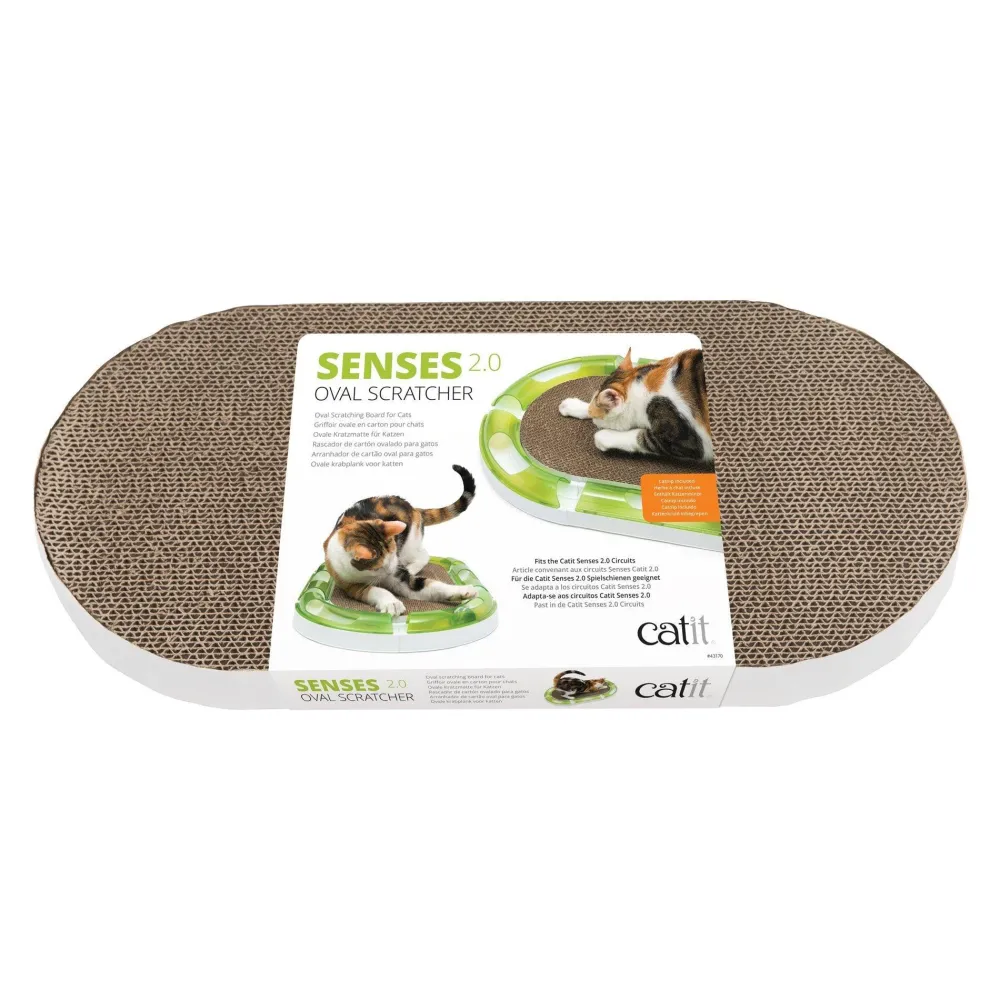 Sale Senses 2.0 Oval Circuit Scratcher Supplies Collars, Scratchers, Toys, Etc.