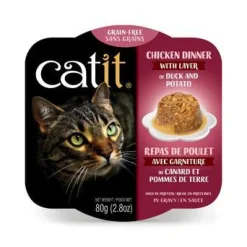 Fashion Wet Cat Food Chicken Dinner With Duck & Potato Wet Food Cans, Pouches, Tetra Paks, Etc.