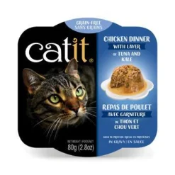 Online Wet Cat Food Chicken Dinner With Tuna & Kale Wet Food Cans, Pouches, Tetra Paks, Etc.
