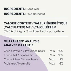 Best Crumps Naturals Beef Liver Bites Treats Treats & Chews