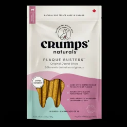 Fashion Crumps Naturals Dog Treats Plaque Busters Original Treats Treats & Chews