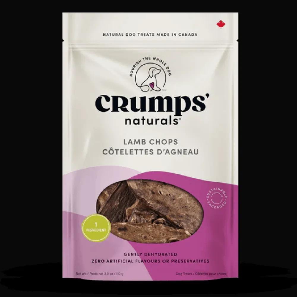 New Crumps Naturals Lamb Chops Treats Treats & Chews
