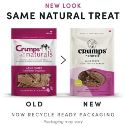 New Crumps Naturals Lamb Chops Treats Treats & Chews