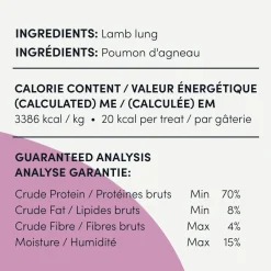 New Crumps Naturals Lamb Chops Treats Treats & Chews