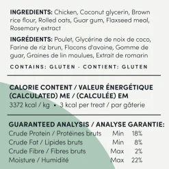 New Crumps Naturals Semi Moist Chicken Mini Trainers Treats Treats & Chews