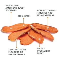 New Crumps Naturals Sweet Potato Chews Treats Treats & Chews