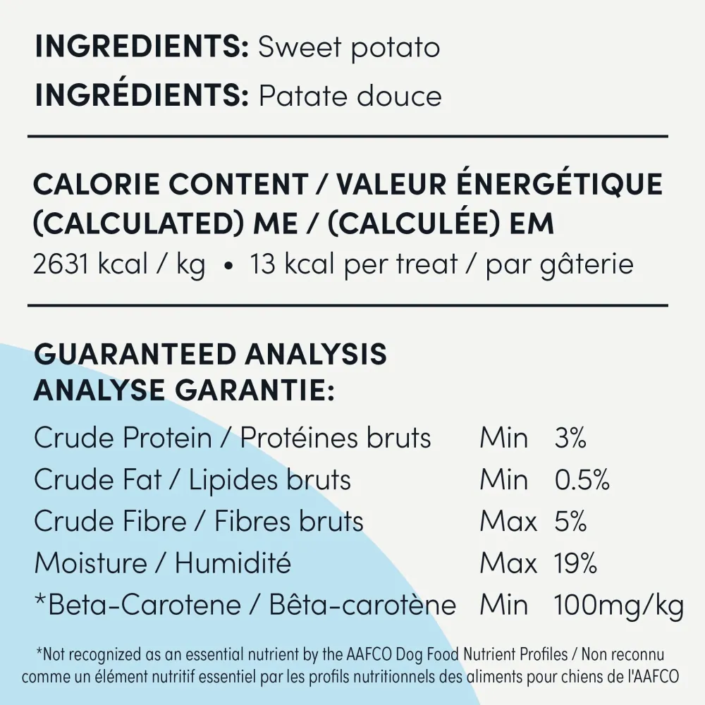 Discount Crumps Naturals Sweet Potato Fries Treats Treats & Chews