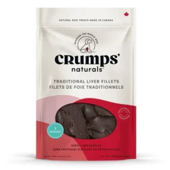 New Crumps Naturals Traditional Liver Fillets Treats Treats & Chews