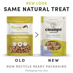 New Crumps Naturals Trainers Freeze Dried Beef Treats Treats & Chews