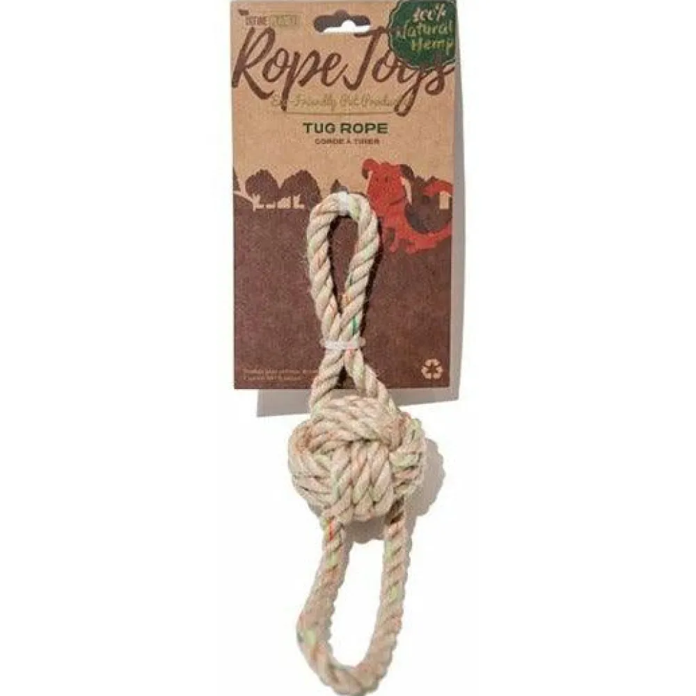 Discount Dog Hemp Rope Tug Supplies Leashes, Collars, Beds, Flea & Tick, Etc. | Toys Interactive, Plush, Etc.