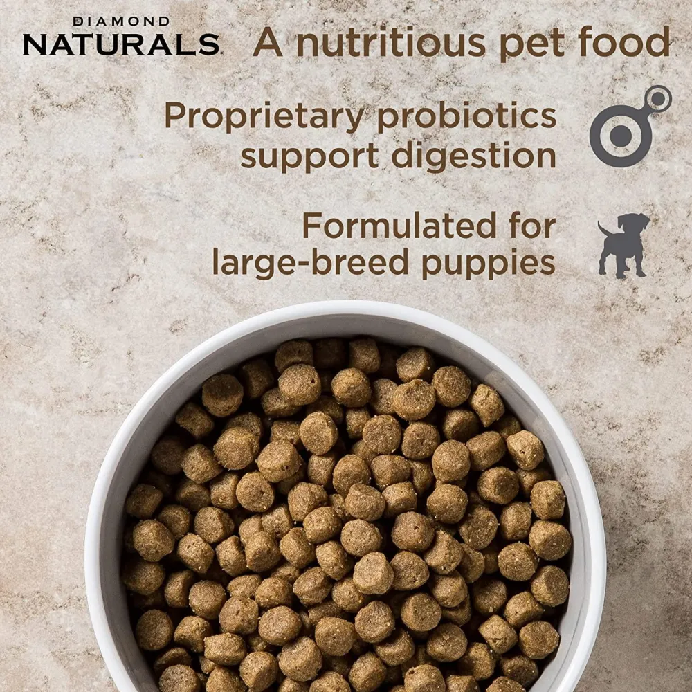 Hot Naturals Large Breed Puppy Food Lamb & Rice Recipe Food Dry, Wet, Freeze Dried, Etc.