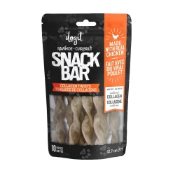 Clearance Snack Bar Dog Treats Chicken Collagen Twisted Sticks Treats Treats & Chews