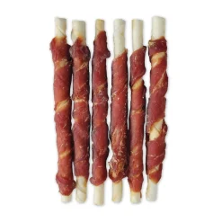 New Snack Bar Dog Treats Duck Rawhide Twist Treats Treats & Chews