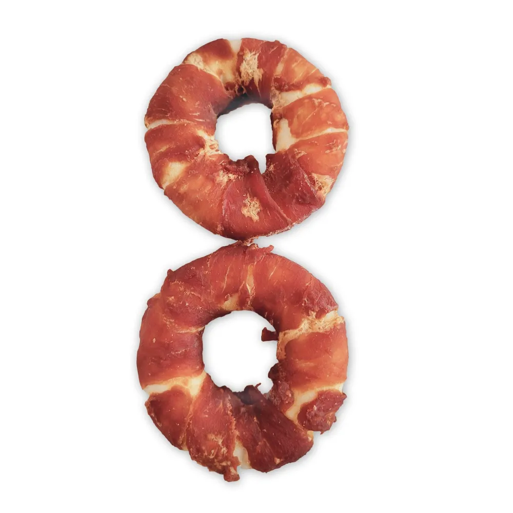 Online Snack Bar Dog Treats Duck Rawhide Donut Treats Treats & Chews